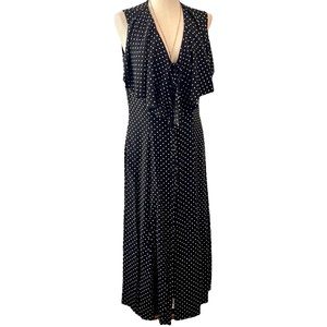 LASS Maxi Button Down Dress